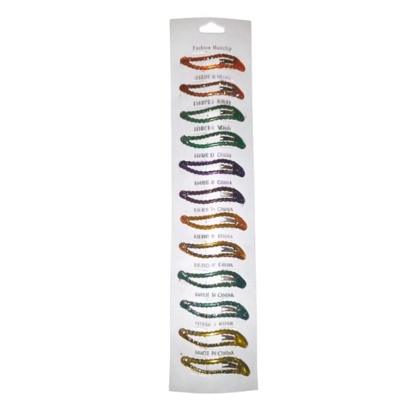 SET 12 GLITTER COLORES