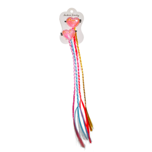 EXTENCION DE PINZA C/ APLIQUE CORAZON 30CM